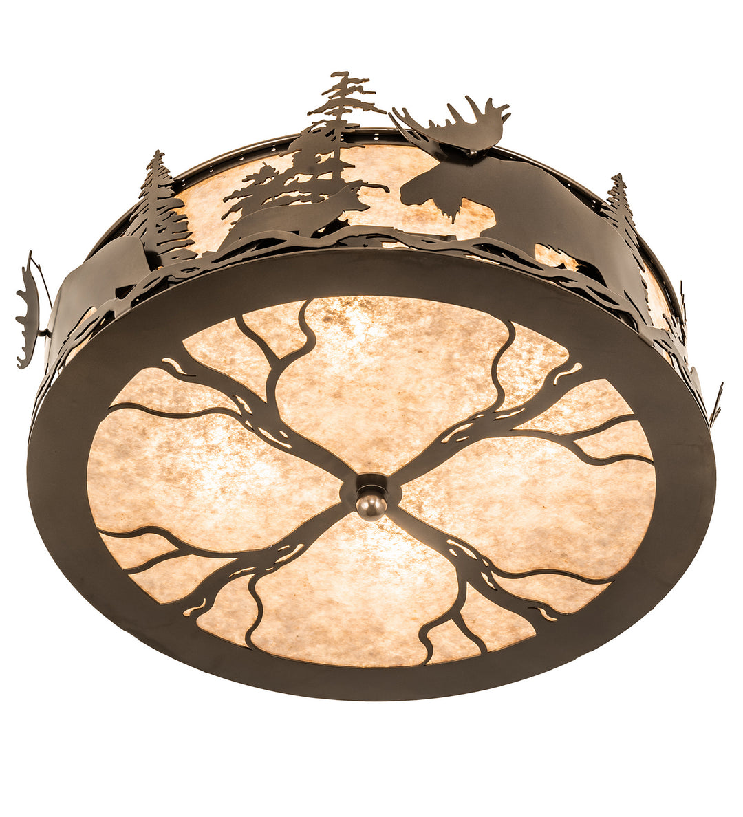 Meyda Tiffany Moose & Fox 243425 Ceiling Light - Bronze