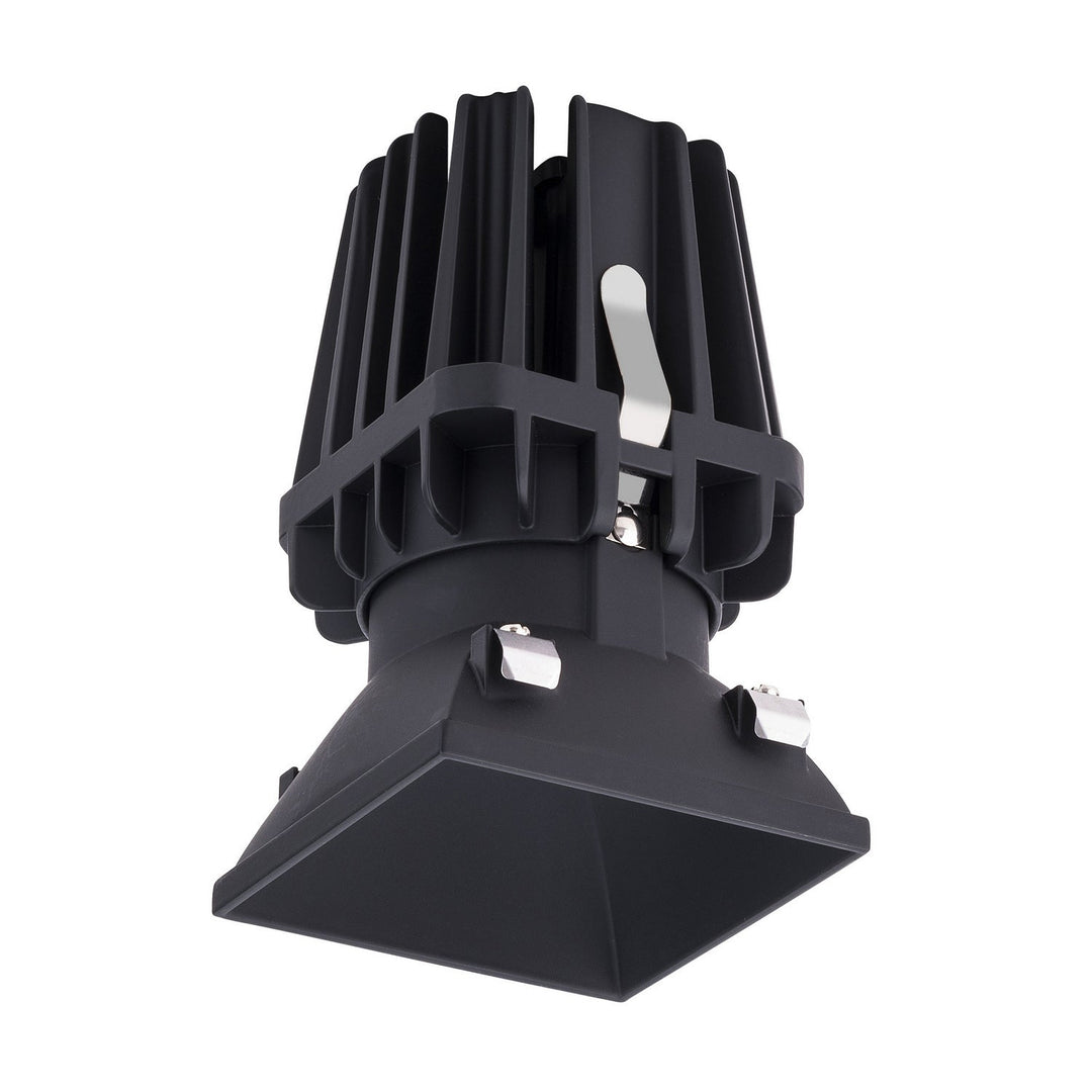 Wac Lighting R4FSDL-WD-BK  4In Fq Downlights Modern Recessed Light Black