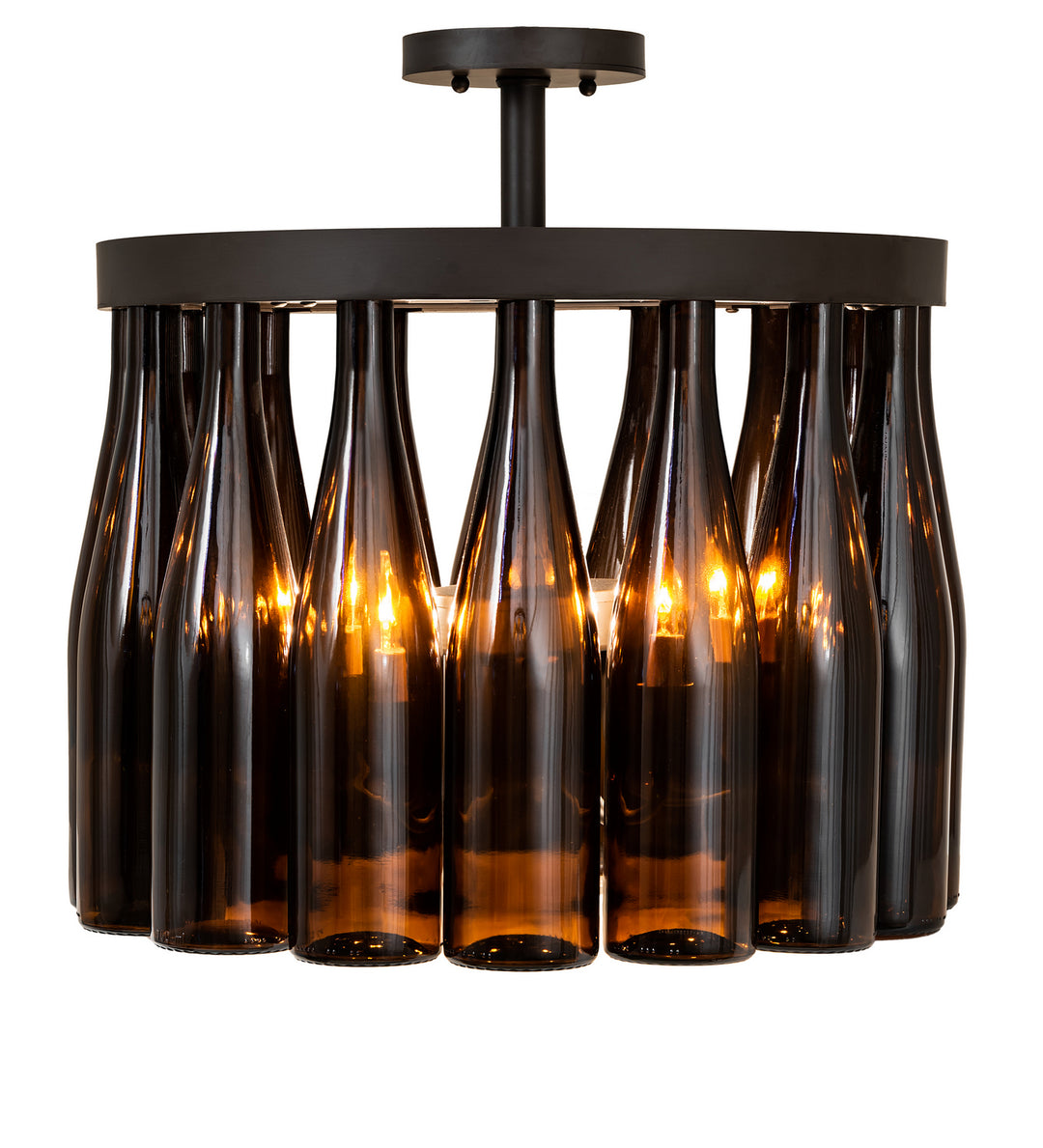 Meyda Tiffany Tuscan Vineyard 243695 Ceiling Light - Oil Rubbed Bronze