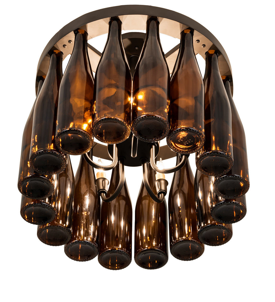 Meyda Tiffany Tuscan Vineyard 243695 Ceiling Light - Oil Rubbed Bronze