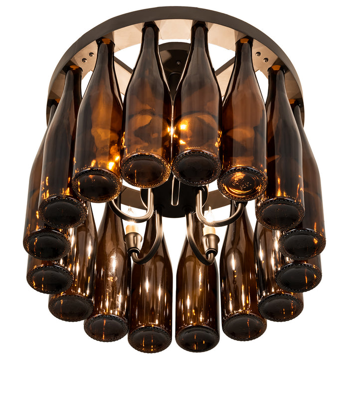 Meyda Tiffany Tuscan Vineyard 243695 Ceiling Light - Oil Rubbed Bronze