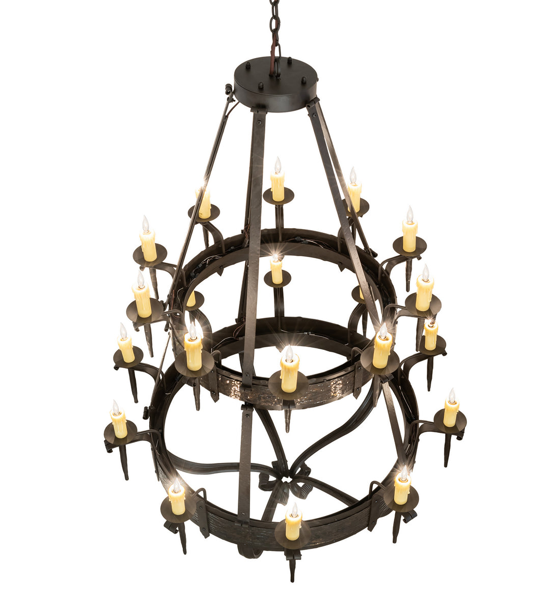 Meyda Tiffany Costello 243889 Chandelier Light - Oil Rubbed Bronze