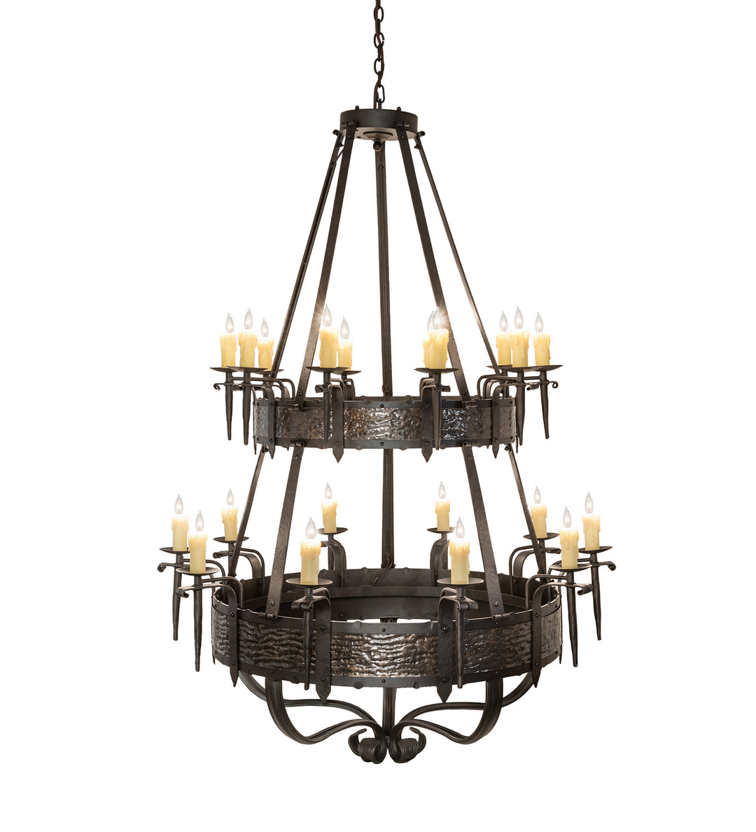 Meyda Tiffany Costello 243889 Chandelier Light - Oil Rubbed Bronze