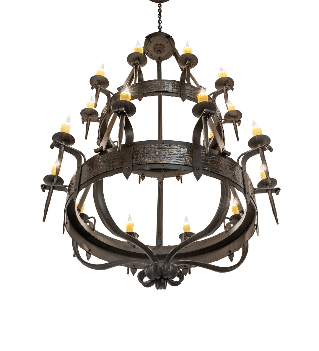 Meyda Tiffany Costello 243889 Chandelier Light - Oil Rubbed Bronze