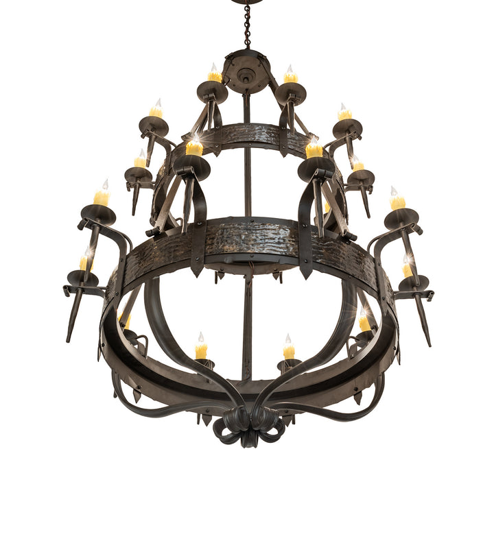 Meyda Tiffany Costello 243889 Chandelier Light - Oil Rubbed Bronze