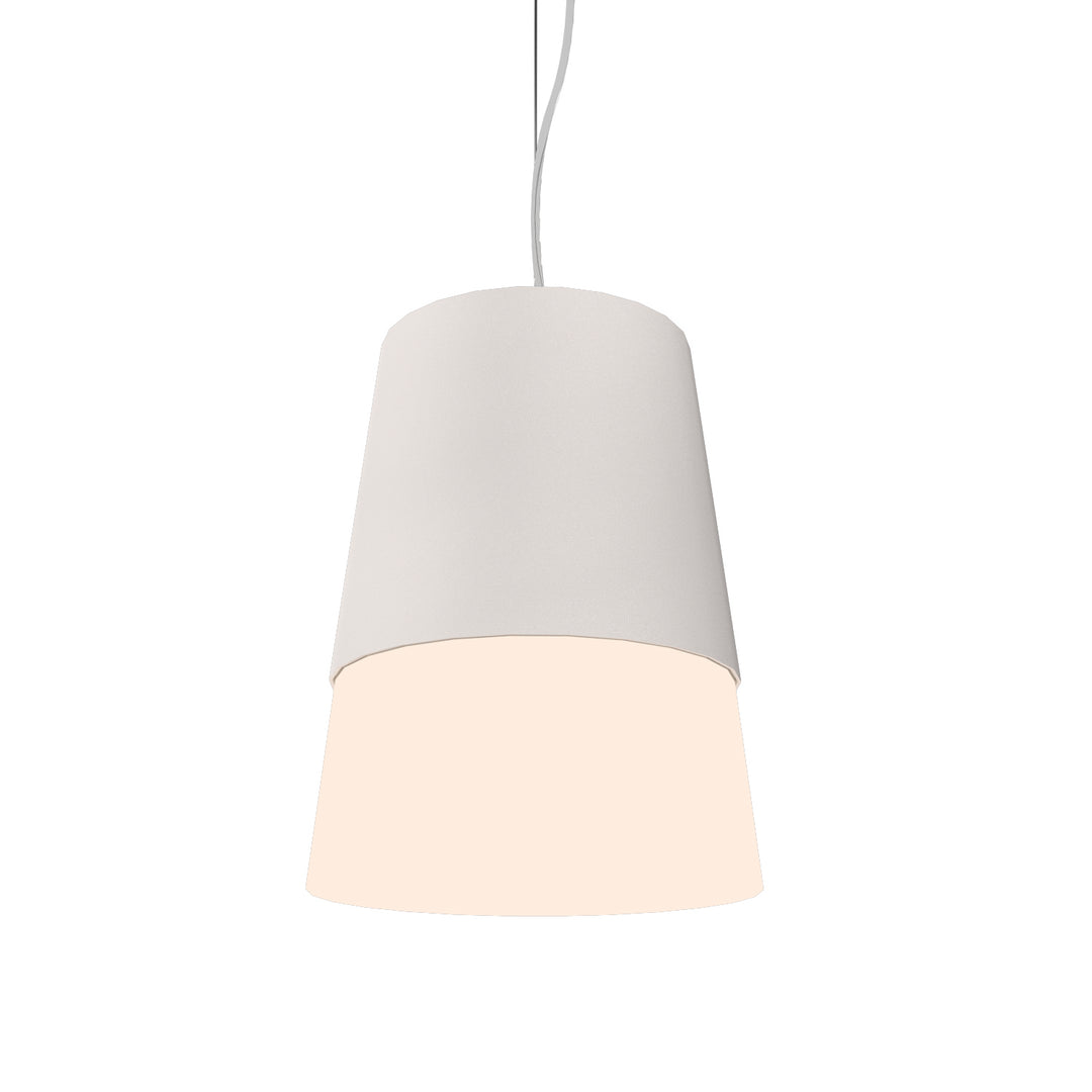 Accord Conical 264.25 Pendant Light - Iredesent White