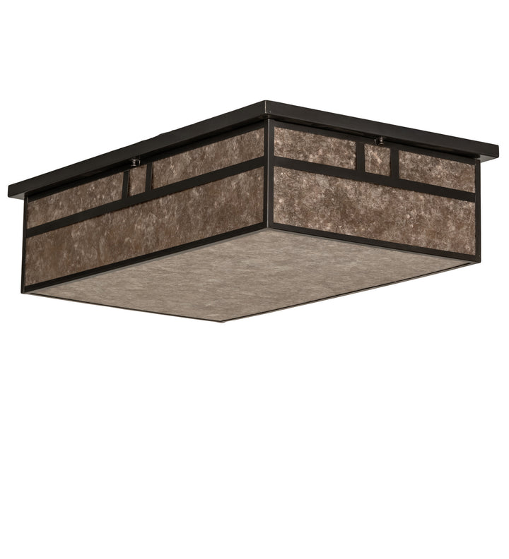 Meyda Tiffany Hyde Park 244260 Ceiling Light - Craftsman Brown