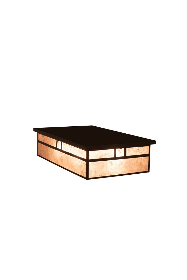 Meyda Tiffany Hyde Park 244260 Ceiling Light - Craftsman Brown