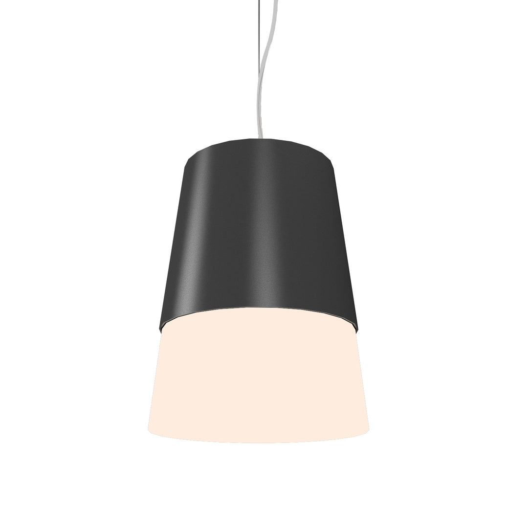 Accord Conical 264.39 Pendant Light - Lead Grey