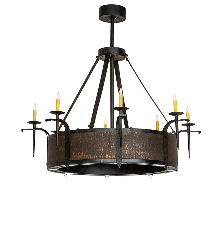 Meyda Tiffany Costello 244936 Chandelier Light - Copper