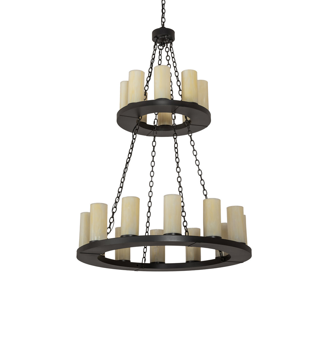 Meyda Tiffany Loxley 245153 Chandelier Light - Wrought Iron