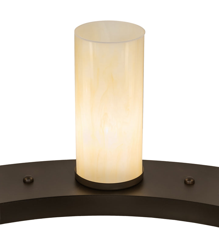Meyda Tiffany Loxley 245153 Chandelier Light - Wrought Iron
