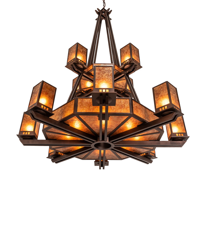 Meyda Tiffany Avondale 245173 Chandelier Light - Mahogany Bronze