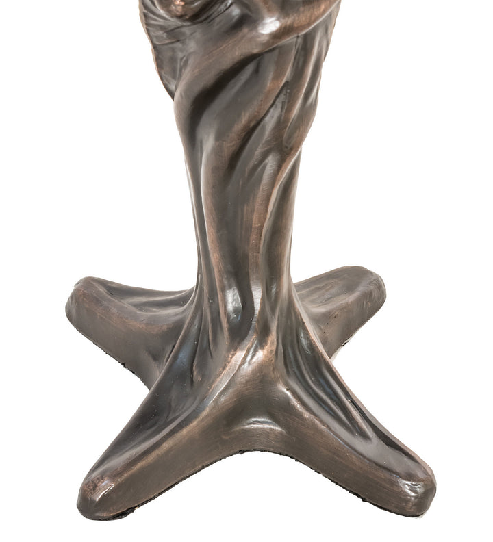 Meyda Tiffany Lighting 245422 Acorn One Light Mini Lamp Lamp Bronze / Dark