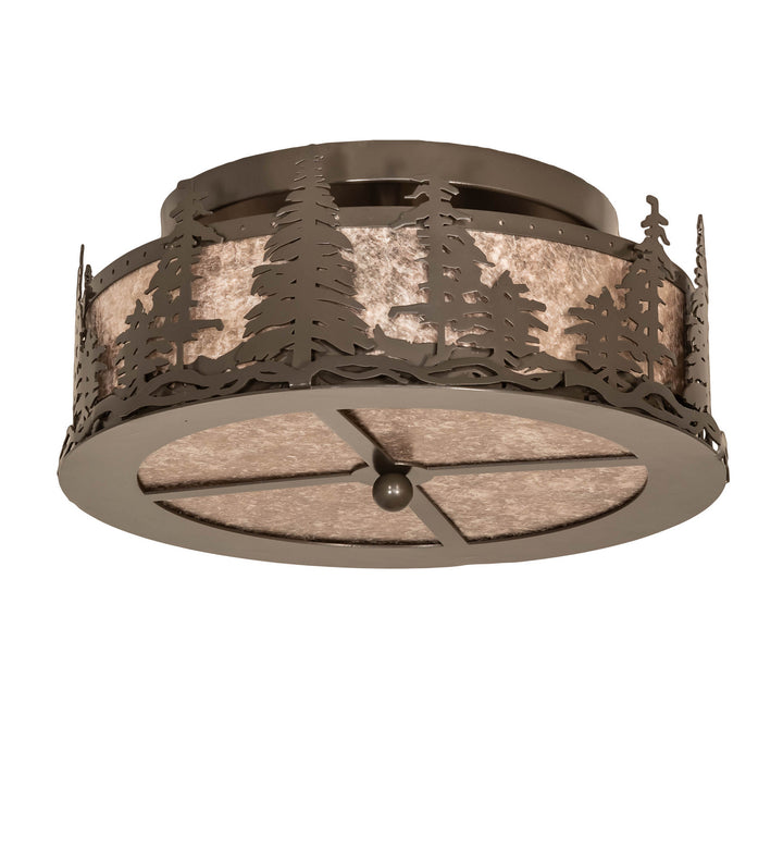 Meyda Tiffany Tall Pines 245545 Ceiling Light - Timeless Bronze