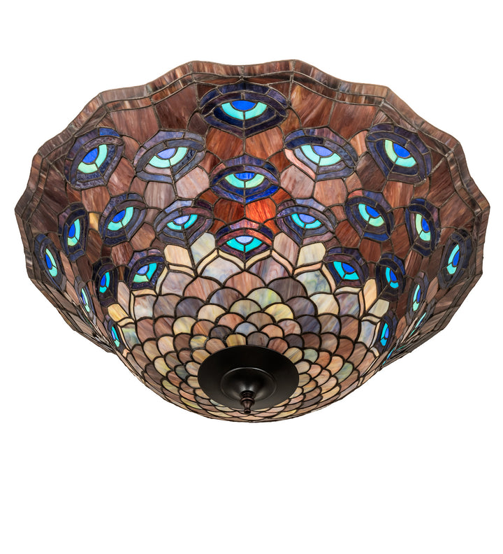 Meyda Tiffany Tiffany Peacock Feather 245664 Ceiling Light