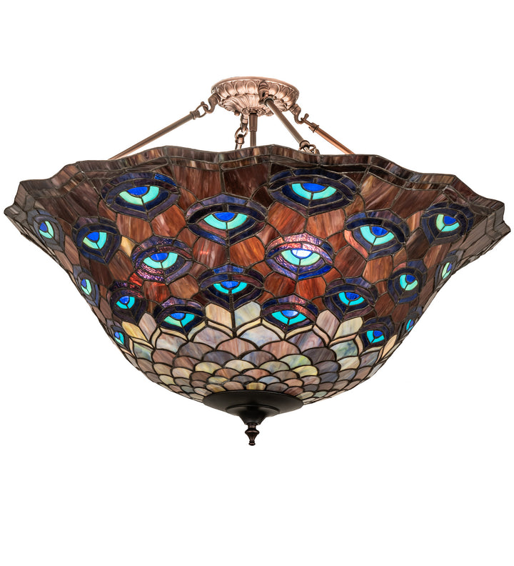 Meyda Tiffany Tiffany Peacock Feather 245664 Ceiling Light