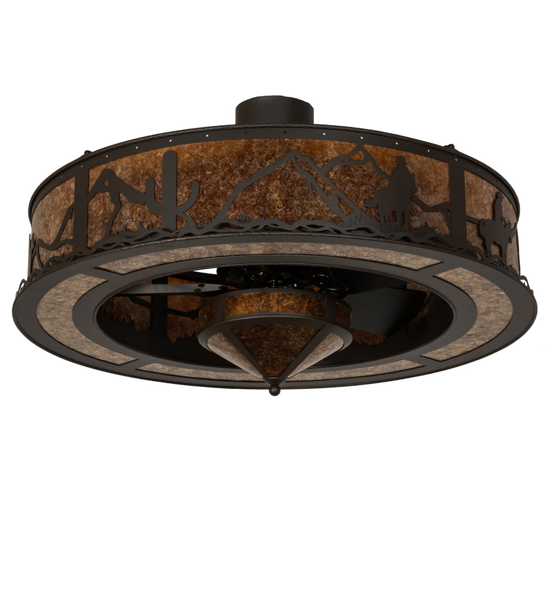 Meyda Tiffany Duke 246069 Ceiling Fan - Oil Rubbed Bronze