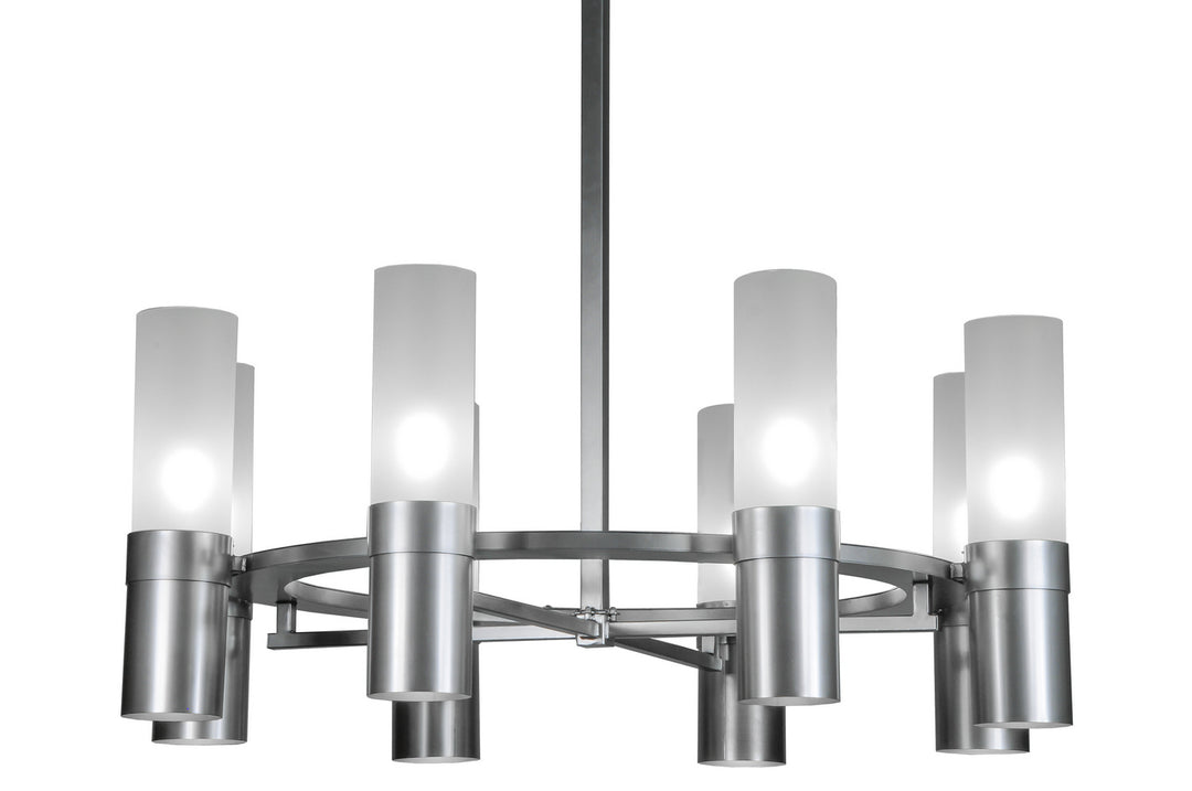 Meyda Tiffany Farmington 246143 Chandelier Light - Nickel