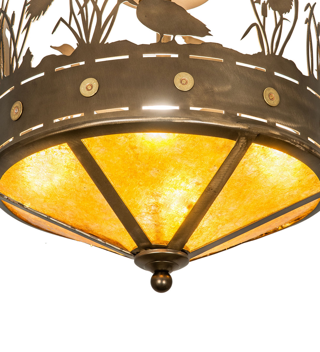 Meyda Tiffany Ducks In Flight 246225 Ceiling Light - Antique Copper