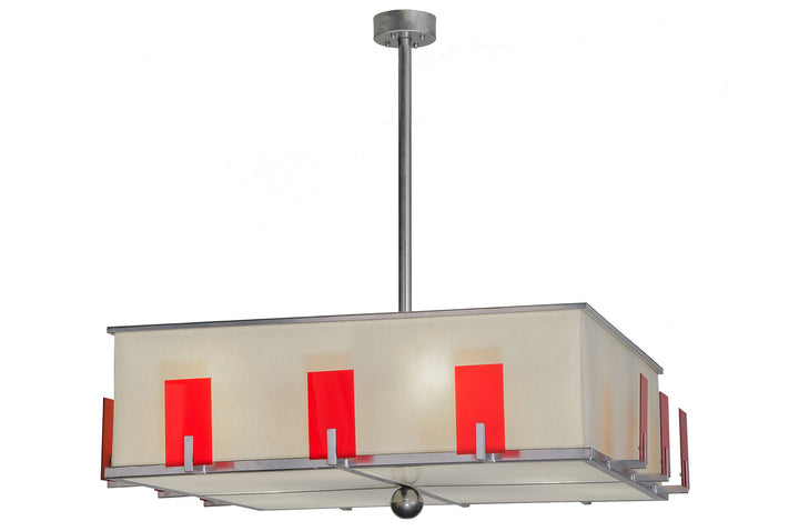 Meyda Tiffany Quadrato 246504 Pendant Light - Chrome