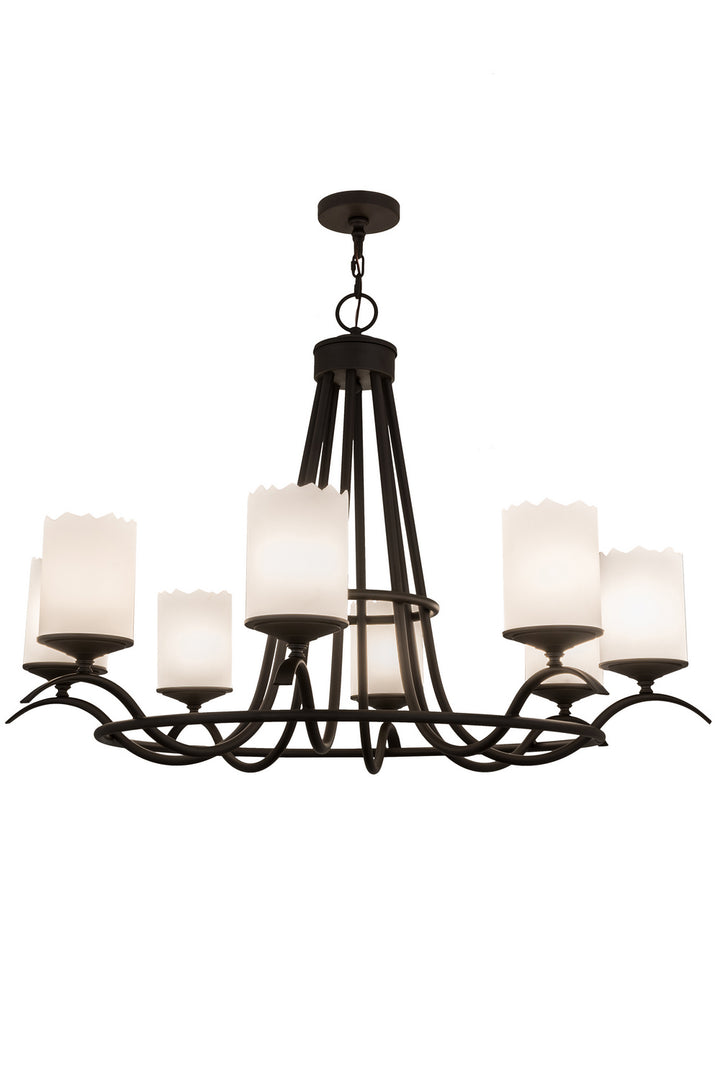 Meyda Tiffany Octavia 247296 Chandelier Light - Oil Rubbed Bronze