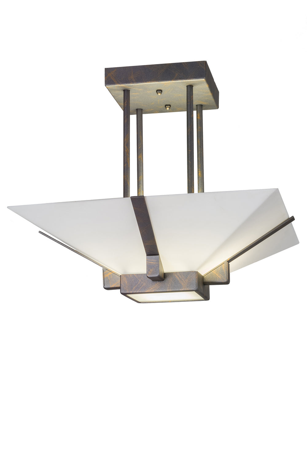 Meyda Tiffany Grayling 247394 Ceiling Light - French Bronzed
