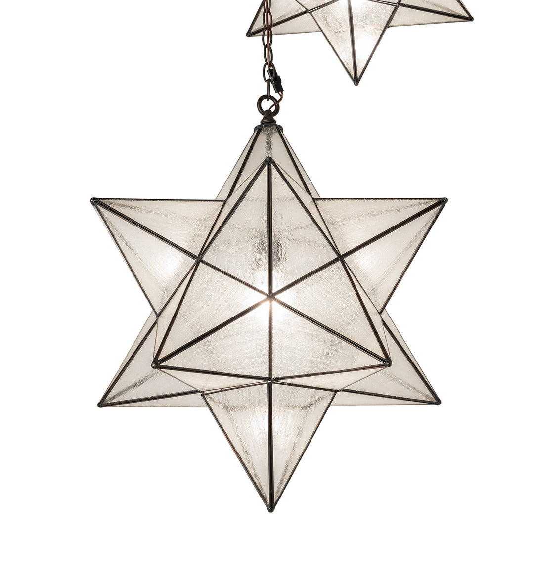 Meyda Tiffany Moravian Star 247440 Pendant Light - Oil Rubbed Bronze