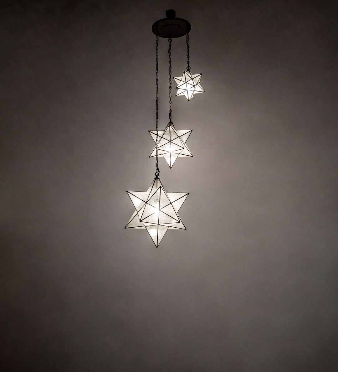 Meyda Tiffany Moravian Star 247440 Pendant Light - Oil Rubbed Bronze