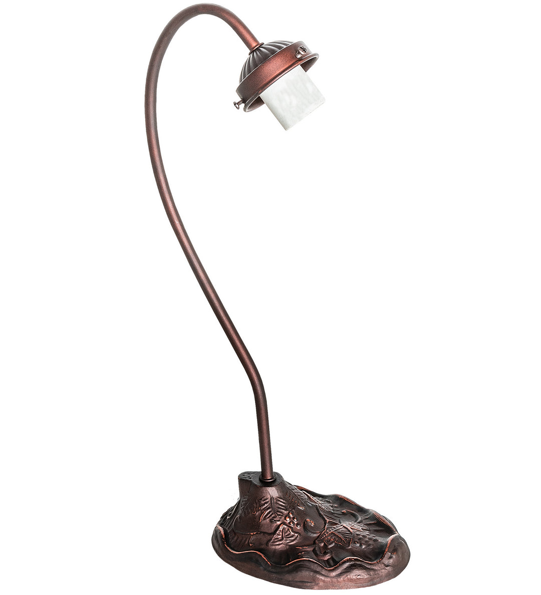 Meyda Tiffany Lighting 247792 Tiffany Roman One Light Desk Lamp Lamp Bronze / Dark