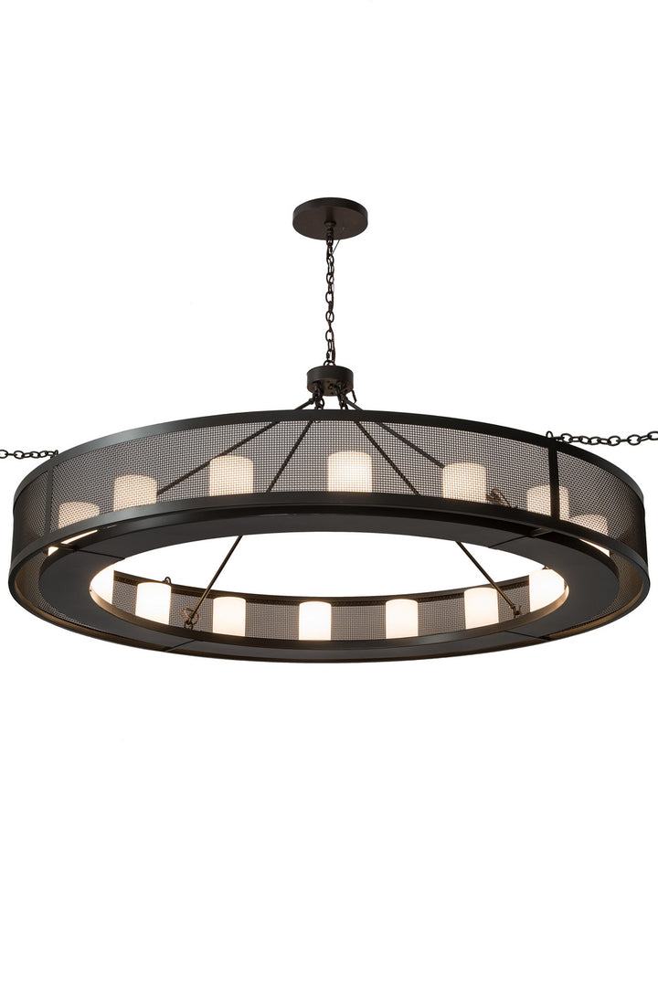 Meyda Tiffany Loxley 248325 Chandelier Light - Timeless Bronze