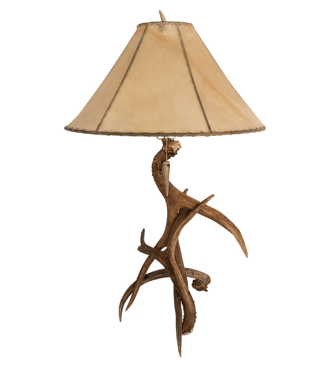 Meyda Tiffany Lighting 249163 Antlers One Light Table Lamp Lamp Bronze / Dark