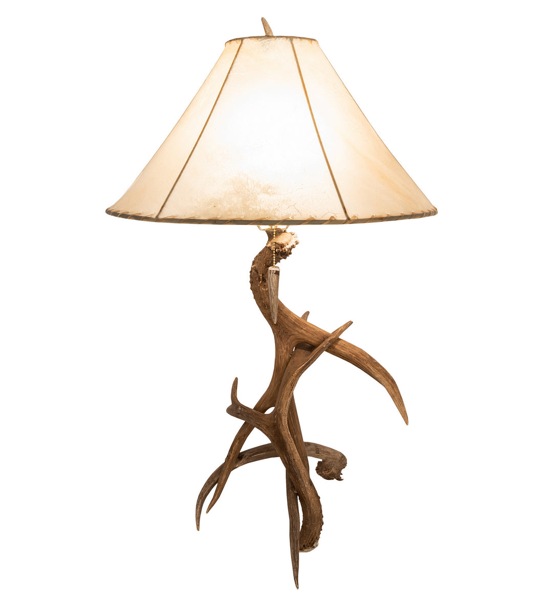 Meyda Tiffany Lighting 249163 Antlers One Light Table Lamp Lamp Bronze / Dark