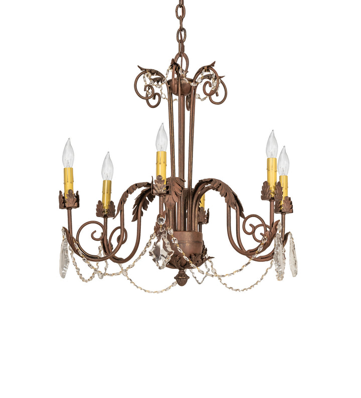 Meyda Tiffany Lindsay 249787 Chandelier Light - Crystal