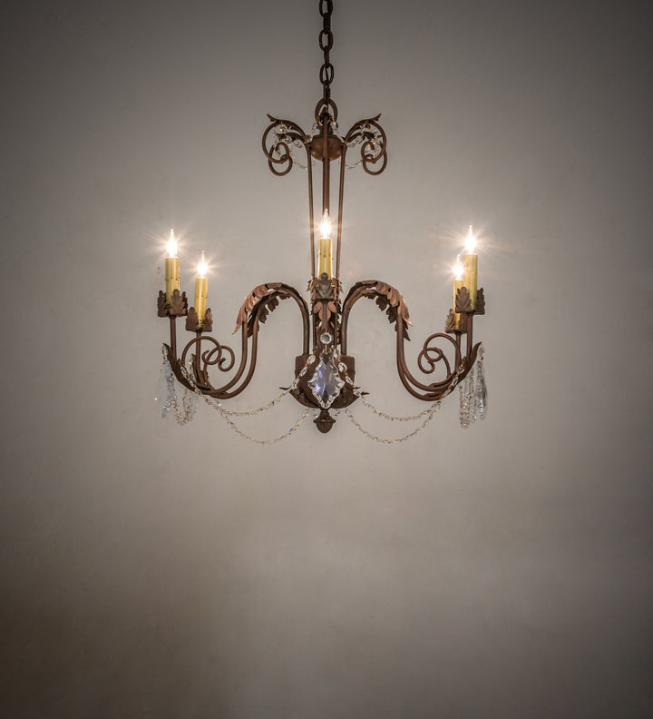 Meyda Tiffany Lindsay 249787 Chandelier Light - Crystal