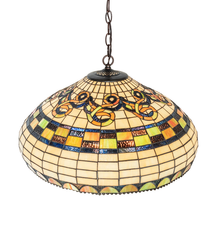 Meyda Tiffany Tiffany Edwardian 65670 Pendant Light - Mahogany Bronze