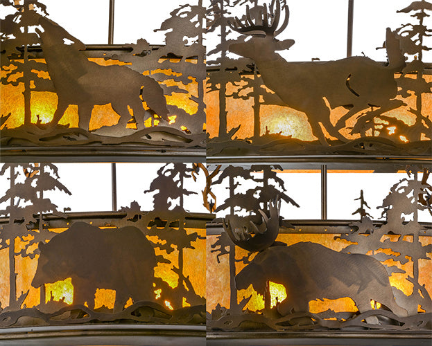 Meyda Tiffany Lighting 70063 Fulton Shade Lamp Shade Bronze / Dark