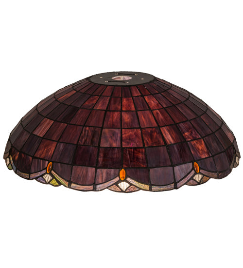 Meyda Tiffany Lighting 78094 Elan Shade Lamp Shade Bronze / Dark