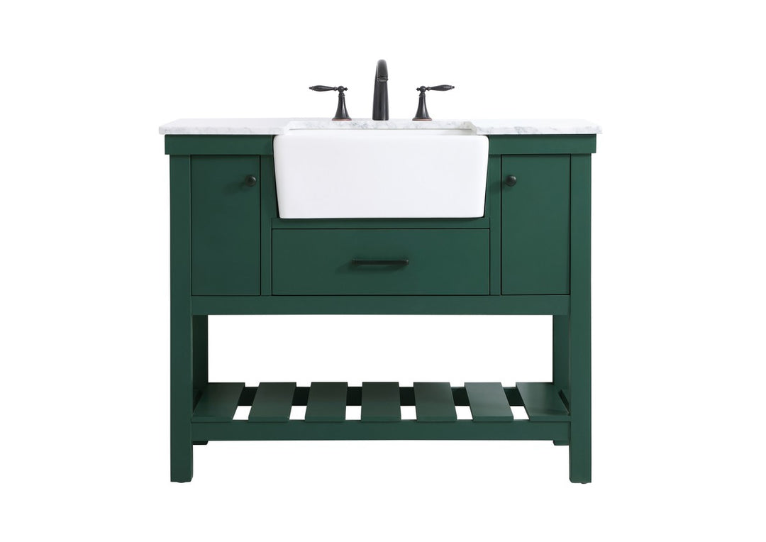 Elegant Lighting VF60142GN  Clement Plumbing Green