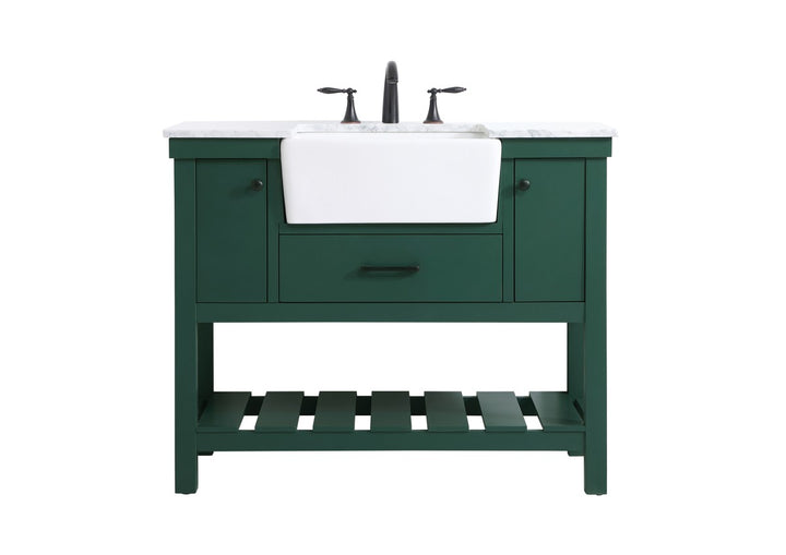 Elegant Lighting VF60142GN  Clement Plumbing Green