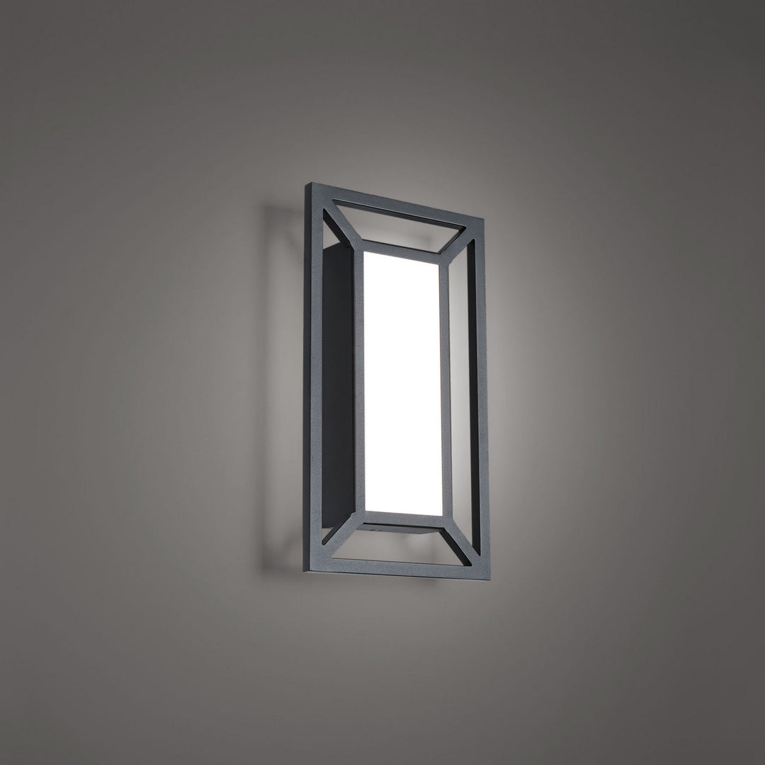 Wac Lighting WS-W69214-BK Modern Tate Outdoor Black