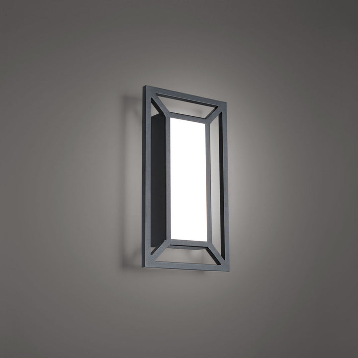Wac Lighting WS-W69214-BK Modern Tate Outdoor Black