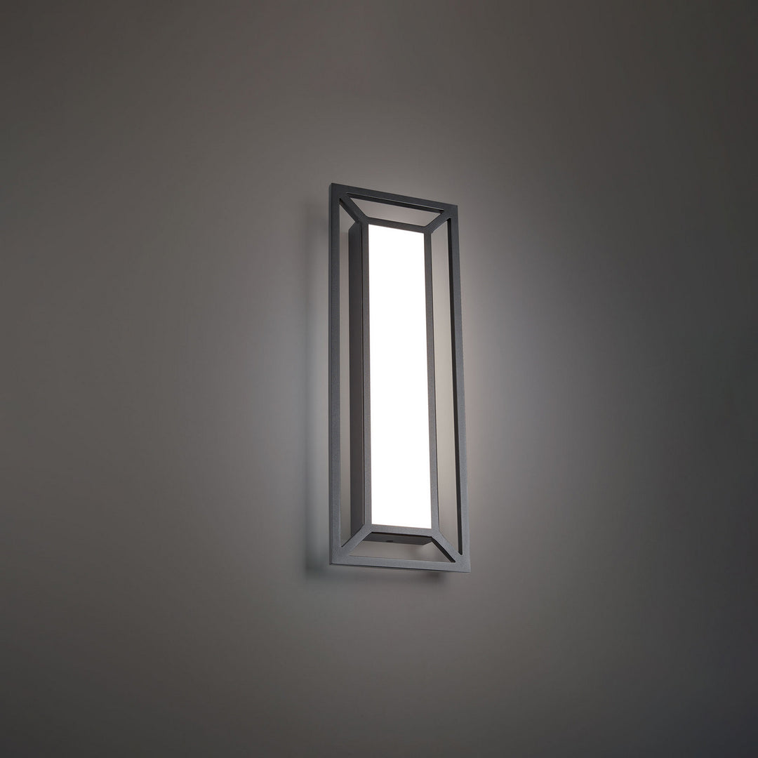 Wac Lighting WS-W69222-BK Modern Tate Outdoor Black