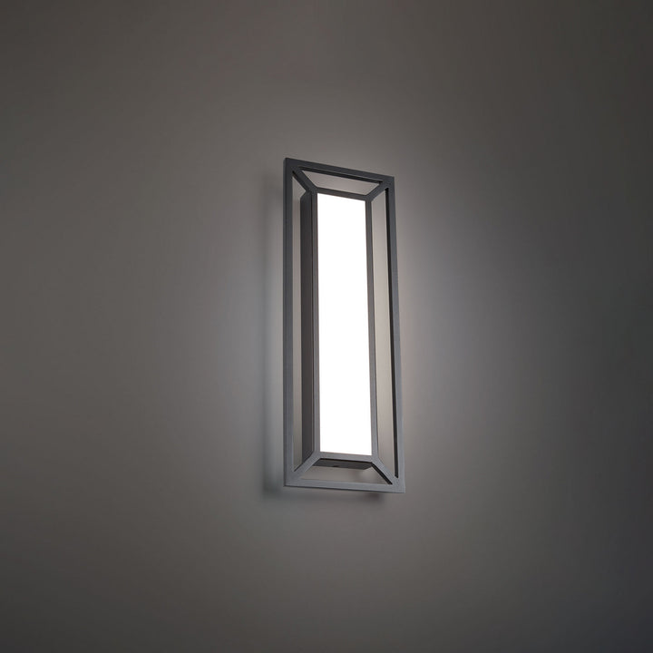 Wac Lighting WS-W69222-BK Modern Tate Outdoor Black