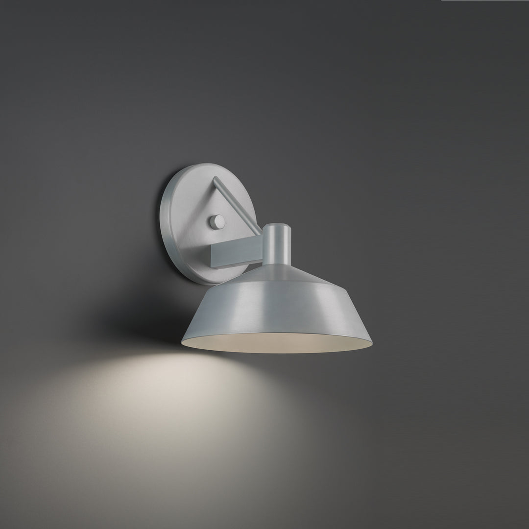 Wac Lighting WS-W77211-AL Modern Rockport Outdoor Brushed Aluminum