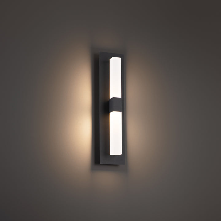 WAC Camelot WS-61216-BK Wall Sconce Light - Black