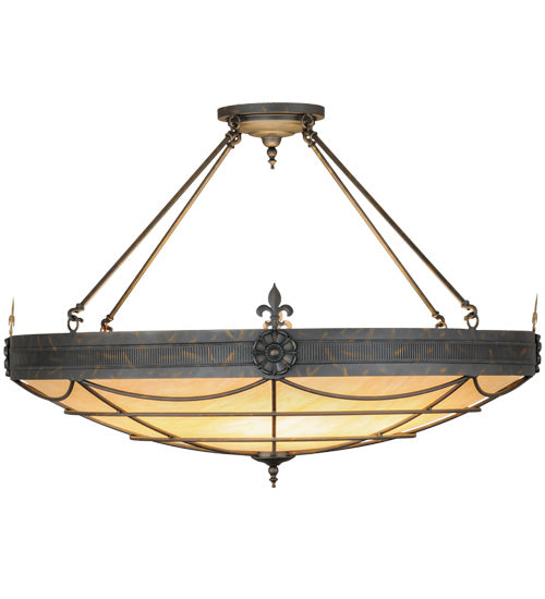 Meyda Tiffany Halcyon 121246 Pendant Light - French Bronzed