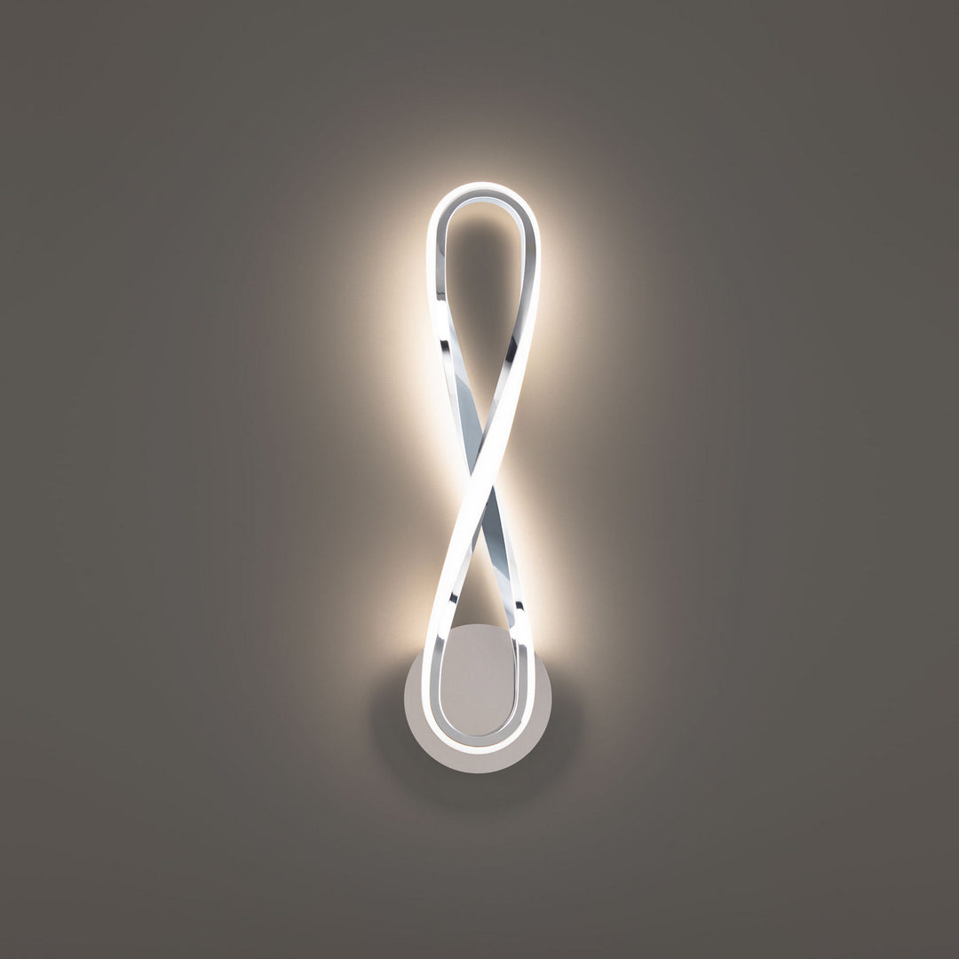 WAC Marise WS-79220-CH Wall Sconce Light - Chrome