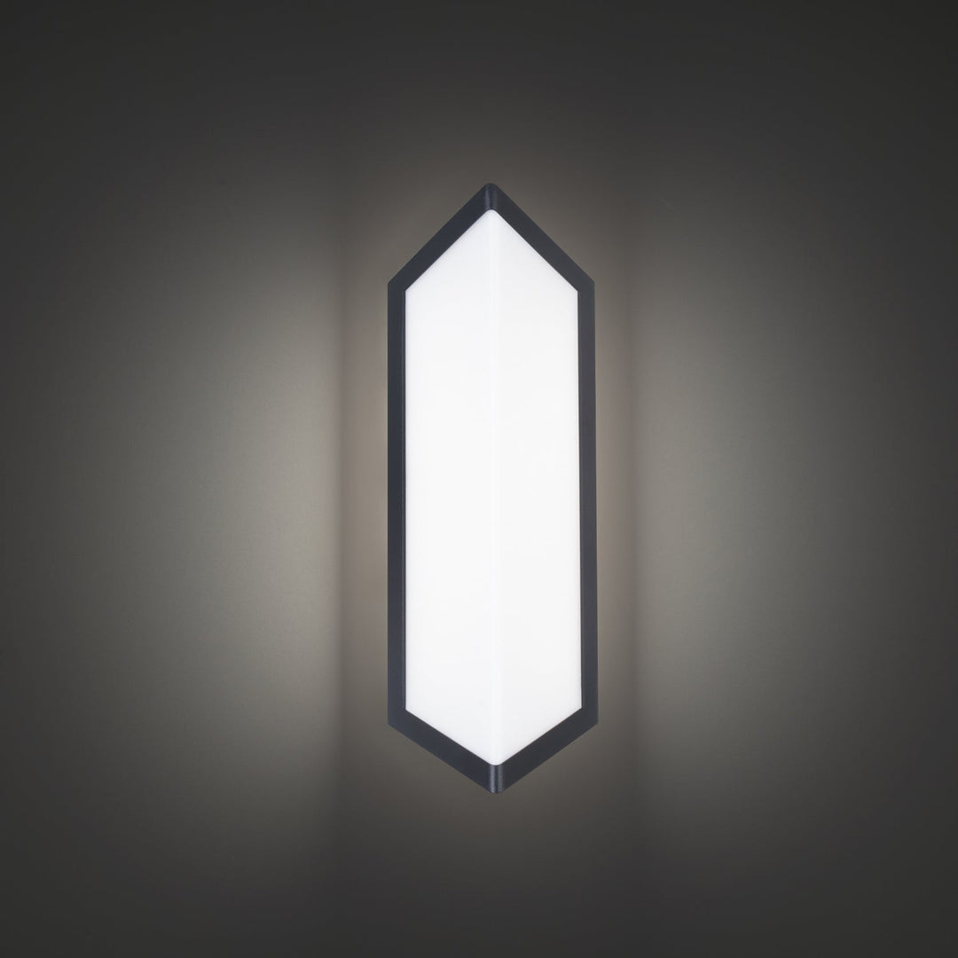 Wac Lighting WS-W15216-35-BK  Corte Outdoor Black