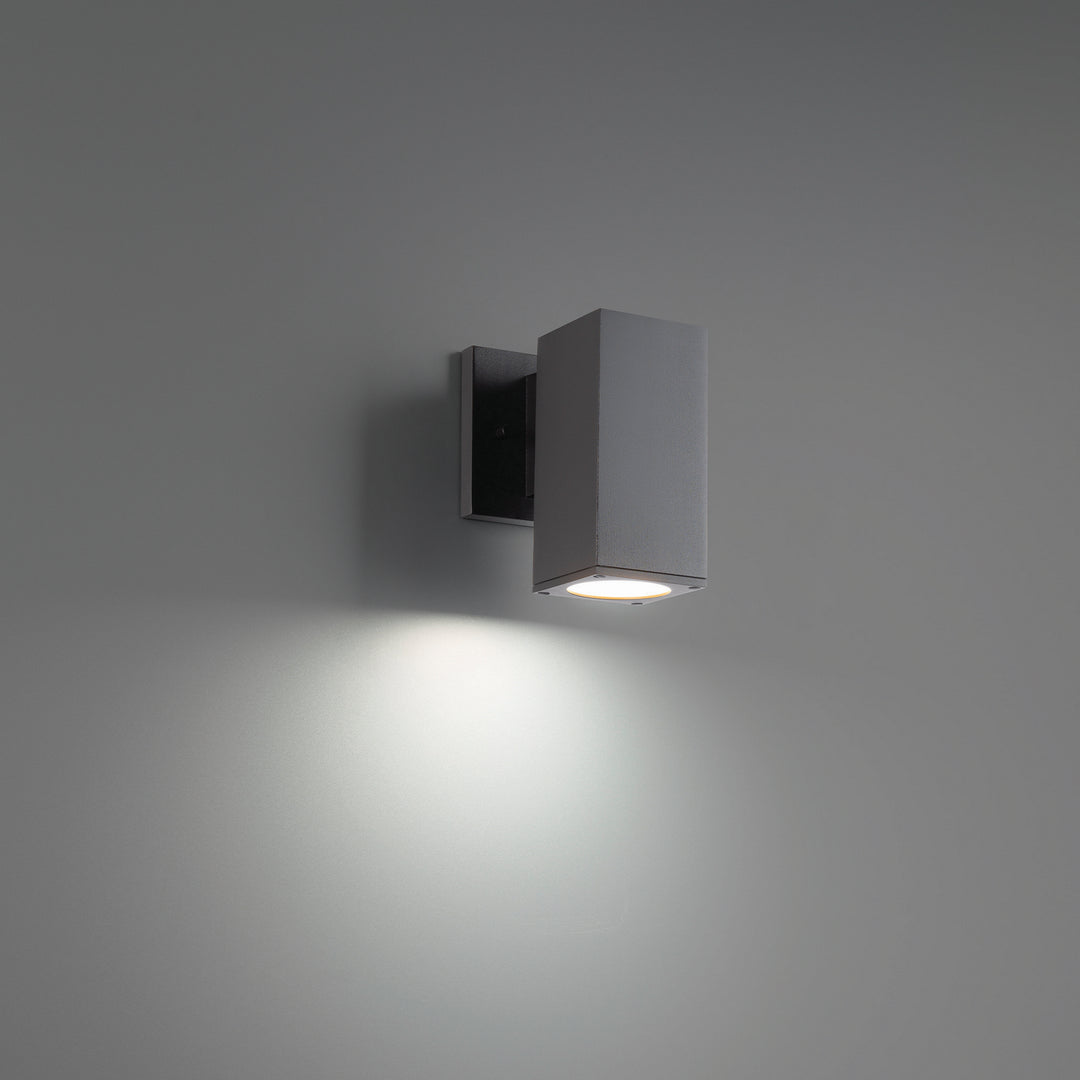 Wac Lighting WS-W220208-30-BK  Cubix Outdoor Black